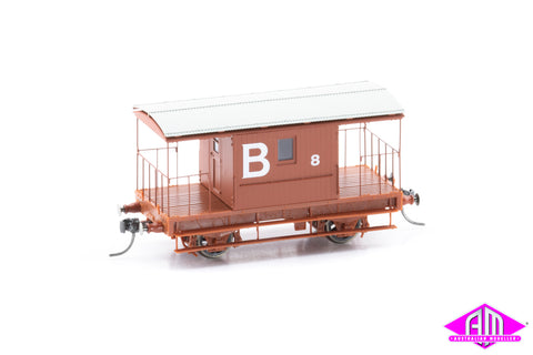 Brake Van for Coal Roads, B 8, CHG-17