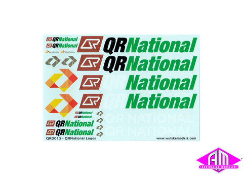 QR National Logos Decals
