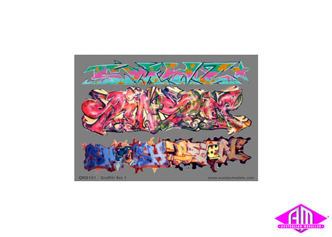 Graffiti Decals Set 1