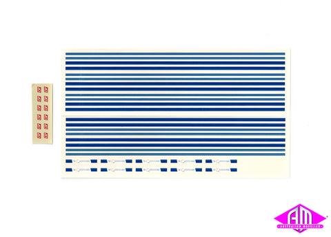 LANDER CAR DECAL "THE QUEENSLANDER" SUN LOGO & STRIPES