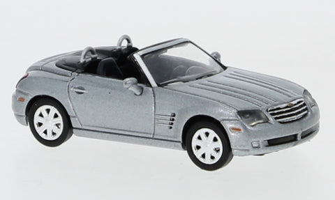 RIK38476 - Chrysler Crossfire Roadster - Open Canopy - Metallic Grey (HO Scale)