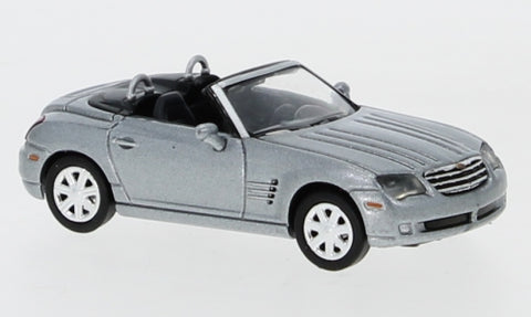 RIK38476 - Chrysler Crossfire Roadster - Open Canopy - Metallic Grey (HO Scale)