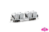 HJC Cement Wagon Set 1 RTR031 (3 PACK) HO 16.5mm Gauge