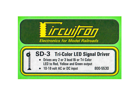 Circuitron - 800-5530 - SD-3 - Signal Driver For TRI-Colour LED’s