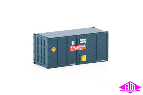 Container 20 foot NGD PTC - EXPLOSIVES A (3 Pack)