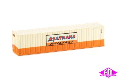 Jumbo Container 40' Alltrans Railfast Pack B (2 Pack)