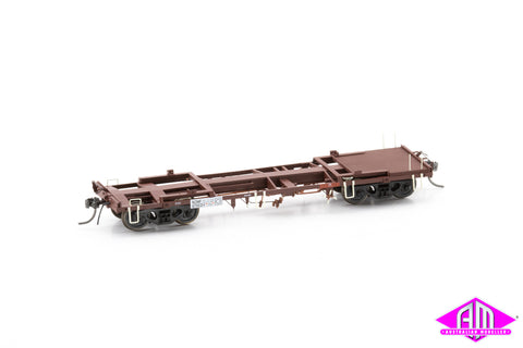 NZMF Container Wagon SRA Red, Pack A, 3 pack
