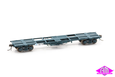 NQIX Container Wagon FR/FC Teal, Pack A, 3 pack