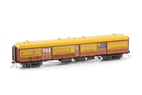 MHO/VHO Brake Vans VHO 1803 1940/50s Venetian Red-Russet (HO Scale)