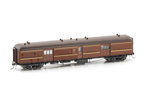 MHO/VHO Brake Vans VHO 1816 1950/60s Indian Red (HO Scale)