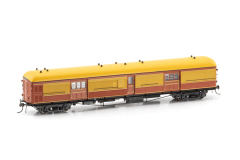 MHO/VHO Brake Vans MHO 1910 1940/50s Venetian Red Russet (HO Scale)