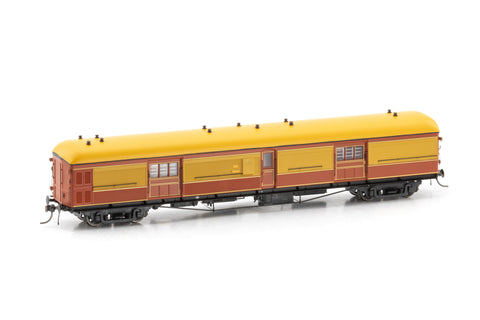 MHO/VHO Brake Vans MHO 1913 1940/50s Venetian Red Russet (HO Scale)