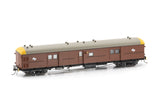 MHO/VHO Brake Vans MHO 2630 / KB 2523 1970s Indian Red Twin Pack (HO Scale)