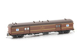 MHO/VHO Brake Vans MHO 2631 / KB 2510 1970s Indian Red Twin Pack (HO Scale)