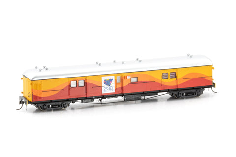 MHO/VHO Brake Vans SRE 2603 1988 SRA Bicentennial (HO Scale)