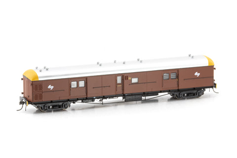 MHO/VHO Brake Vans MHX 2603 1970s Indian Red (HO Scale)