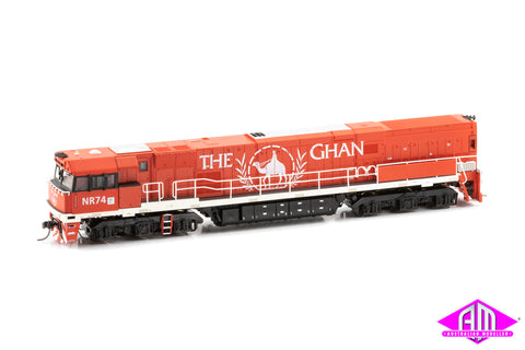 NR Class Locomotive NR 74 The Ghan Mk2