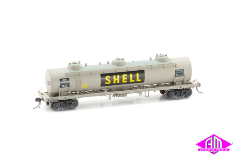 TULLOCH 10,000 Gallon Rail Tank Car Single Pack 1970s Shell 21
