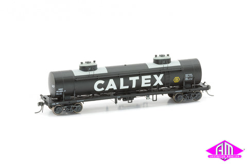 TULLOCH 10,000 Gallon Rail Tank Car Single Pack 1970s Caltex 147