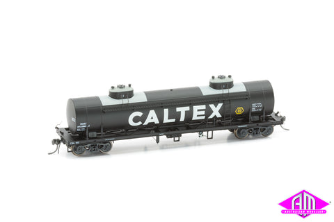 TULLOCH 10,000 Gallon Rail Tank Car Single Pack 1970s Caltex 162