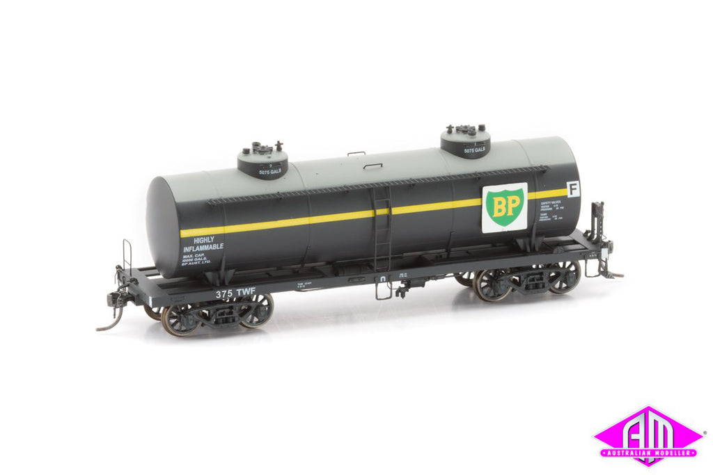 Victorian Railways 10,000 Gallon Tank Car BP TWF 375 Single Car Australian Modeller