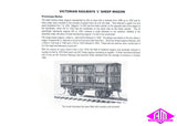 SE-R26 - L Sheep Wagon Kit (HO Scale)