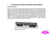 SE-27B - QR Bogie Open Wagon Kit - with Bar Frame Bogies (HO Scale)