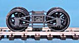 SE-B11 - VR Swing Motion Diamond Frame Freight Bogies - Spoked Wheels (HO Scale)