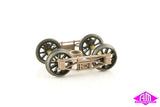 SE-B11 - VR Swing Motion Diamond Frame Freight Bogies - Spoked Wheels (HO Scale)