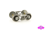 SE-B1D - 40 Ton Cast Steel Square Lid - Disc Wheels (HO Scale)