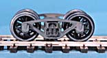 SE-B1S - 40 Ton Cast Steel Square Lid - Spoked Wheels (HO Scale)