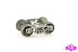 SE-B8D - V/Line XSC Black Spring Bogies - Disc Wheels (HO Scale)