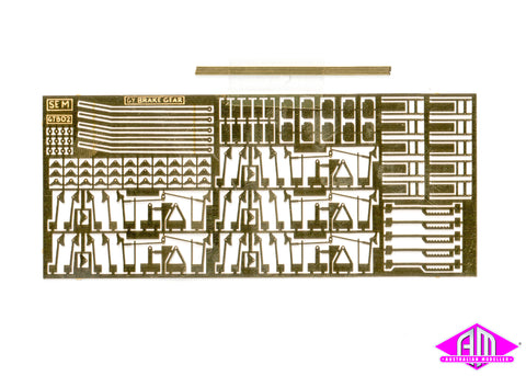 SE-E2 - Shunters Steps GY for 5 Wagons