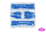 SE-L1 - DERM Railcar Kit - 1952 to 1959 Period (HO Scale)