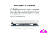 SE-R14 - SFX/VFLX Bulkhead Flat Wagon Kit (HO Scale)