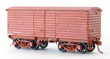 SE-R9C - UB Bogie Louvered Van Kit - Cast Steel Bogies (HO Scale)
