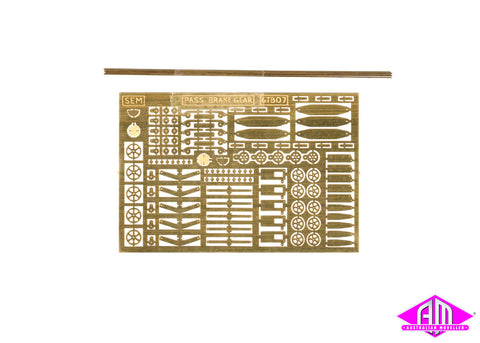 SE-E7 - Handbrake for 5 Passenger Cars (HO Scale)