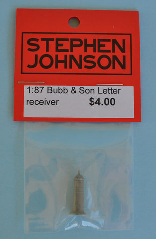 SJ-CILR - Bubb & Son Cast Iron Letter Receiver (HO Scale)