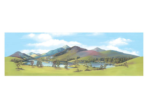 Peco - SK-31 - Backscene - Medium - Mountain Lake