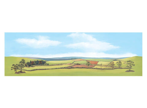 Peco - SK-32 - Backscene - Medium - Country Landscape