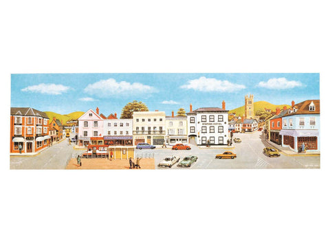 Peco - SK-49 - Backscene - Medium - Market Town