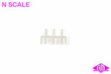 Peco - SL-311 - Code 80/55 Rail Joiners - Insulated (N Scale)