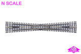 Peco - SL-394 - Code 80 Insulfrog - Long Crossing (N Scale)