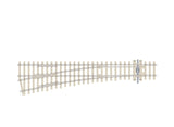 Peco - SL-E1096 - Code 75 Electrofrog - Concrete Sleeper - Medium Left Hand Point (HO Scale)