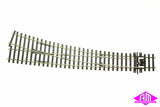Peco - SL-E186 - Code 75 Electrofrog - Curved Right Hand Point (HO Scale)