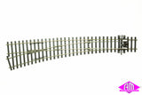 Peco - SL-E187 - Code 75 Electrofrog - Curved Left Hand Point (HO Scale)