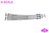 Peco - SL-E386F - Code 55 Electrofrog - Curved Right Point (N Scale)