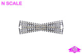 Peco - SL-E393F - Code 55 Electrofrog - Short Crossing (N Scale)