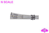 Peco - SL-E395 - Code 80 Electrofrog - Medium Right Point (N Scale)