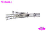 Peco - SL-E399F - Code 55 Electrofrog - Asymmetric 3 Way Point (N Scale)